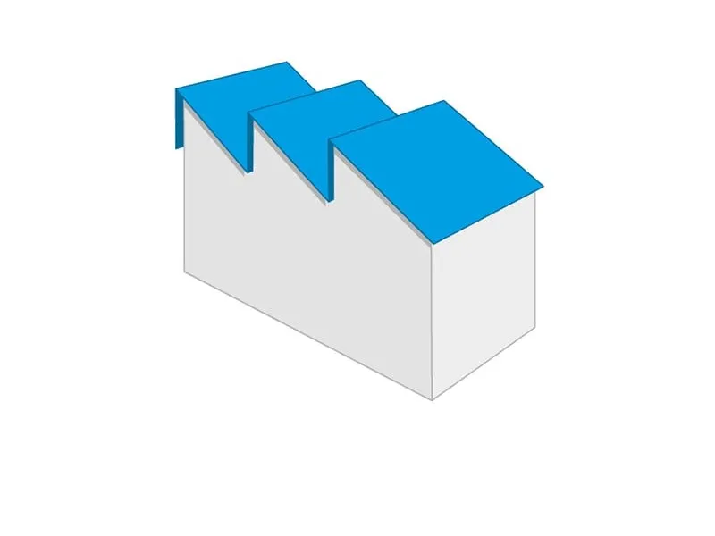 sawtooth-roof